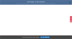 Desktop Screenshot of karisma-utbildning.se