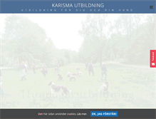 Tablet Screenshot of karisma-utbildning.se